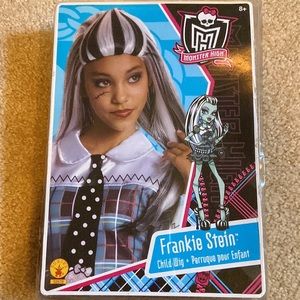 Rubies Costume Wig Monster High Frankie Stein Corpse Bride of Frankenstein Witch